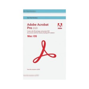 Adobe Acrobat Pro 2020 - 2 MAC Cihaz Lifetime/Ömür Boyu Lisans Kodu